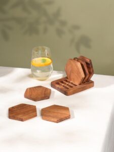 HEXAGON COASTER SET